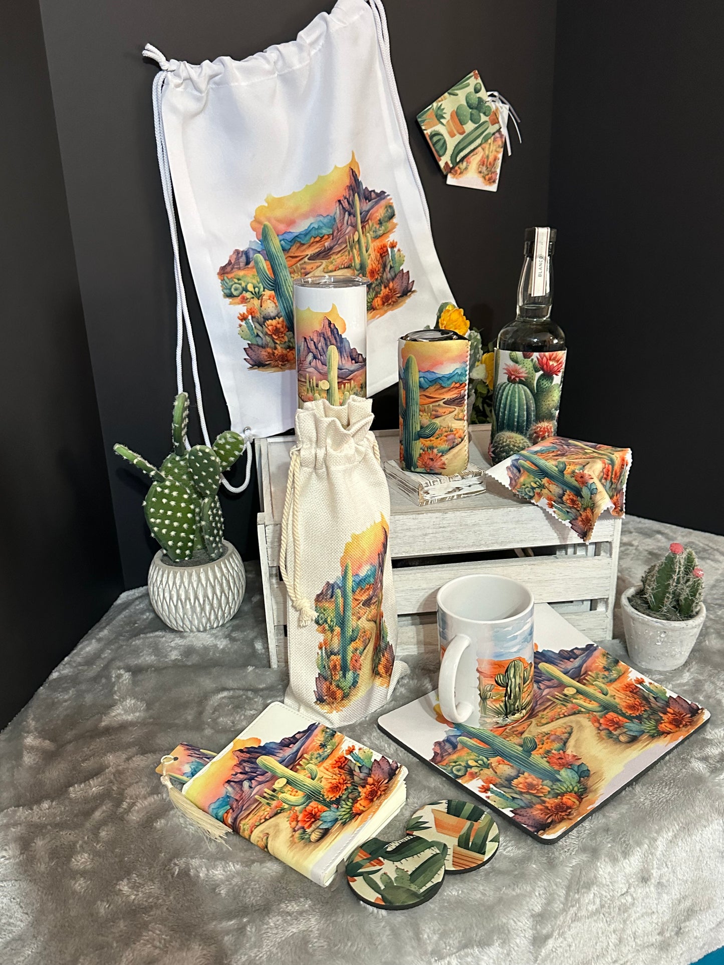 Surreal Desert Drive Backpack