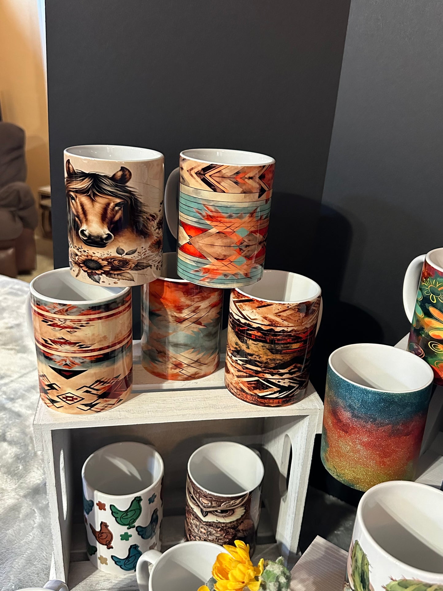 Aztec Rug #3 15oz Mug