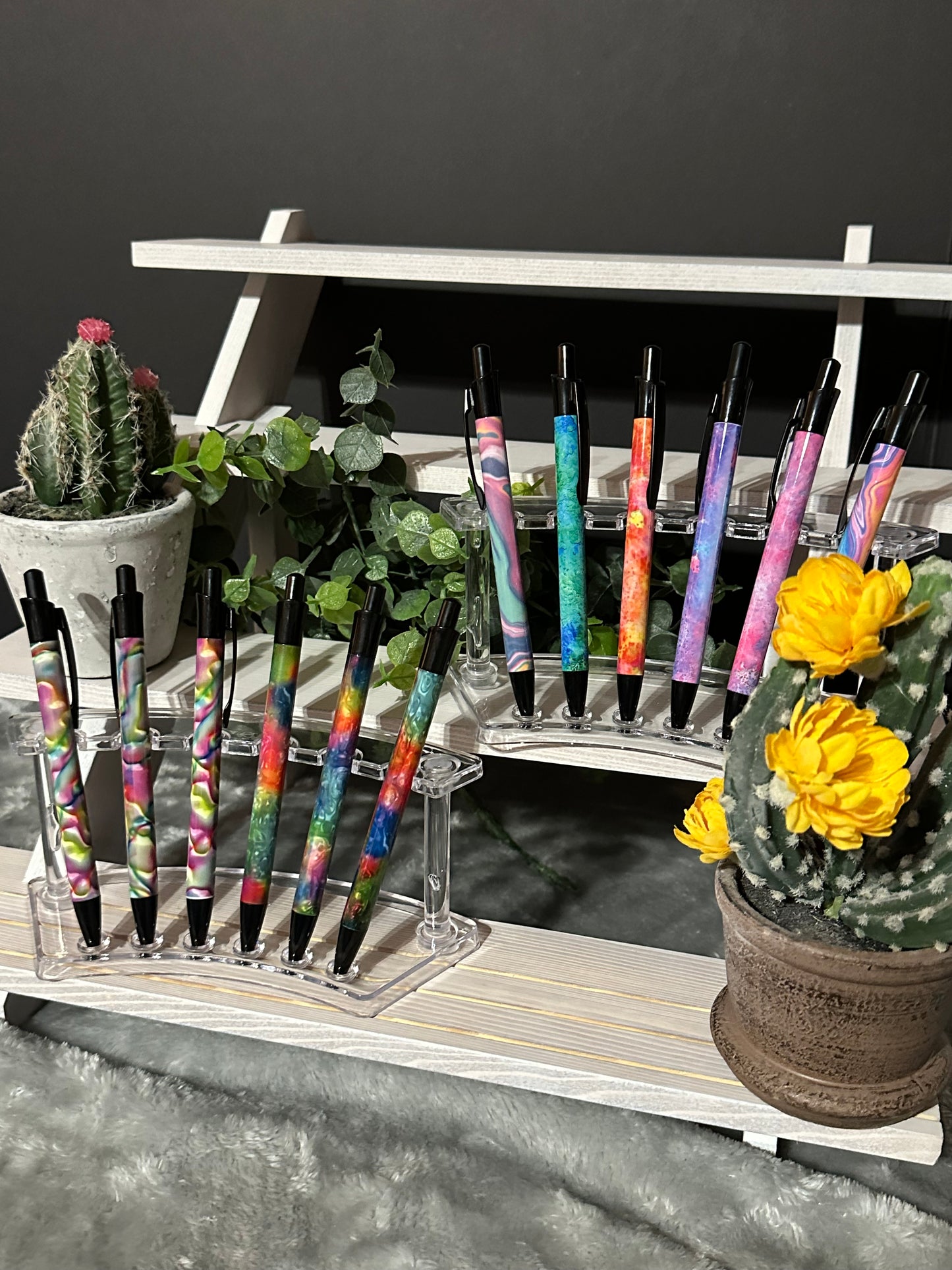 Colorful Feathers Ballpoint Pen