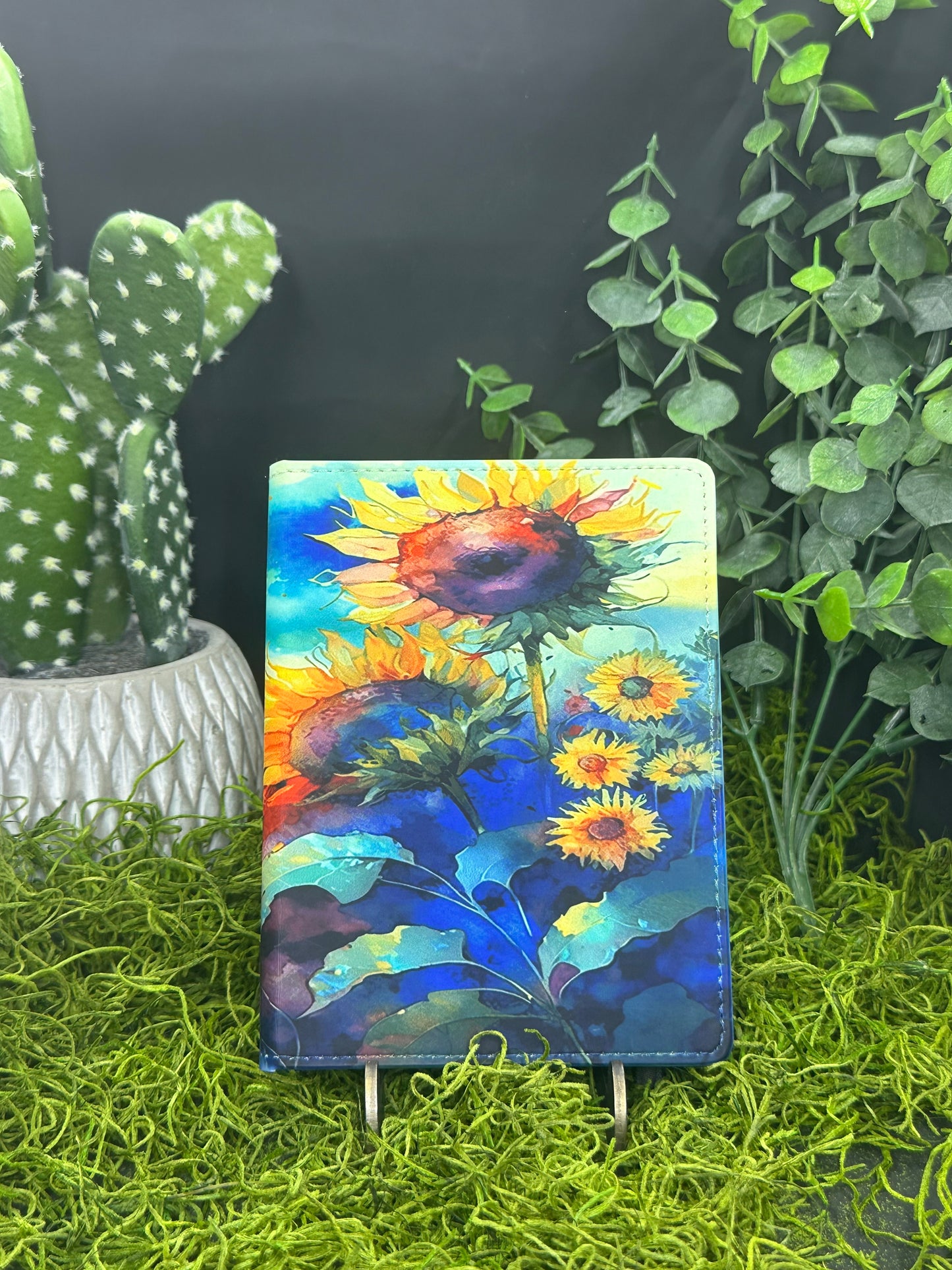 Watercolor Sunflowers Journal
