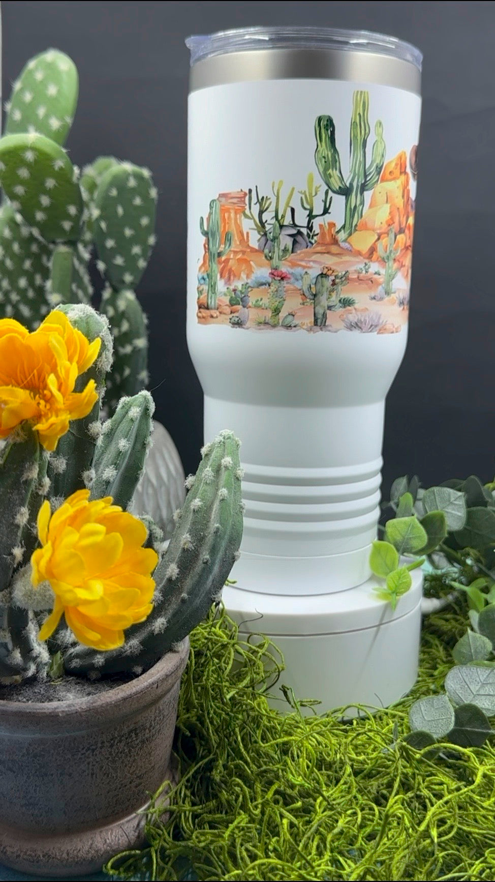 Cowboy Hat Tapered 22oz Tumbler