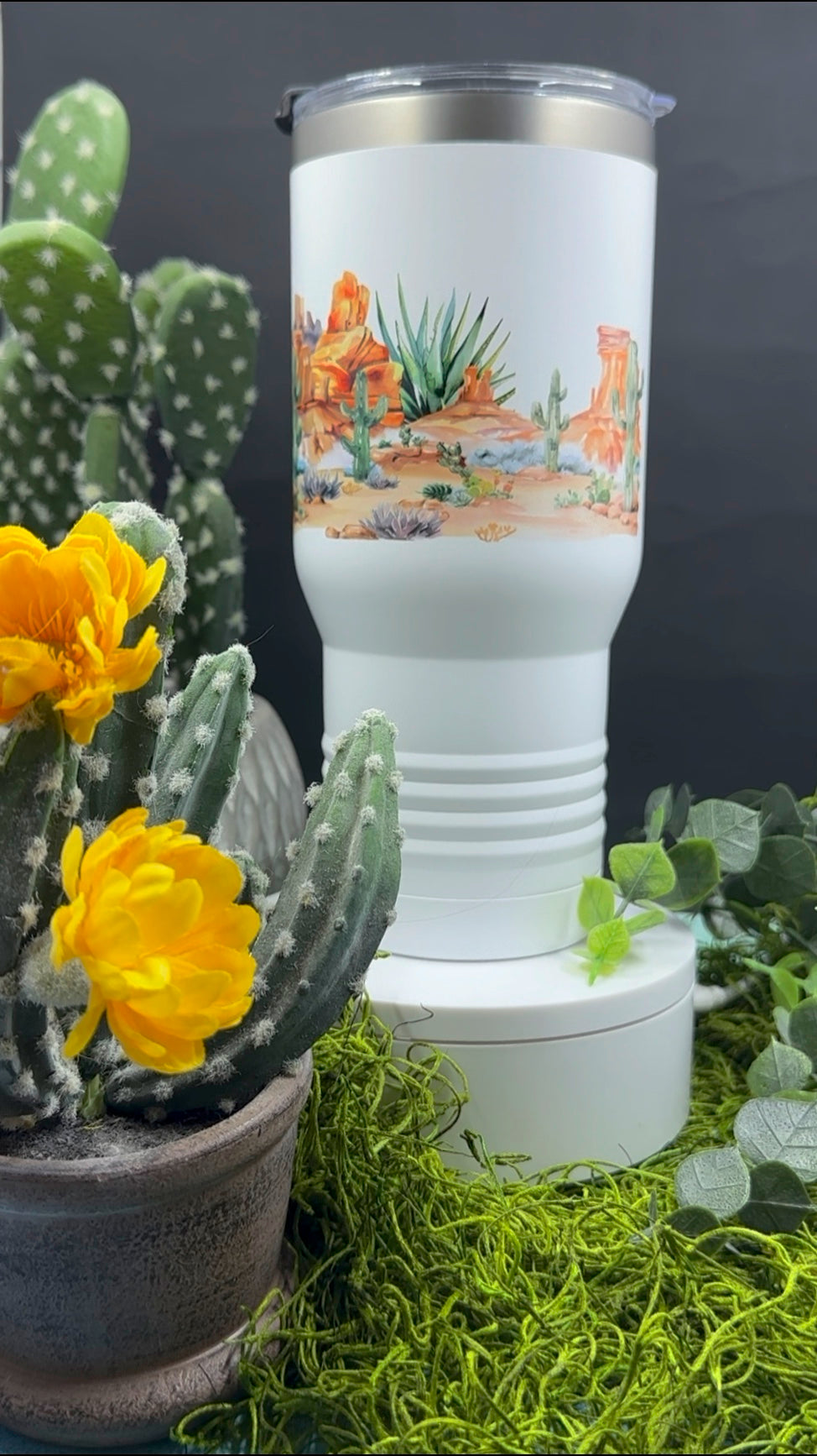Cowboy Hat Tapered 22oz Tumbler