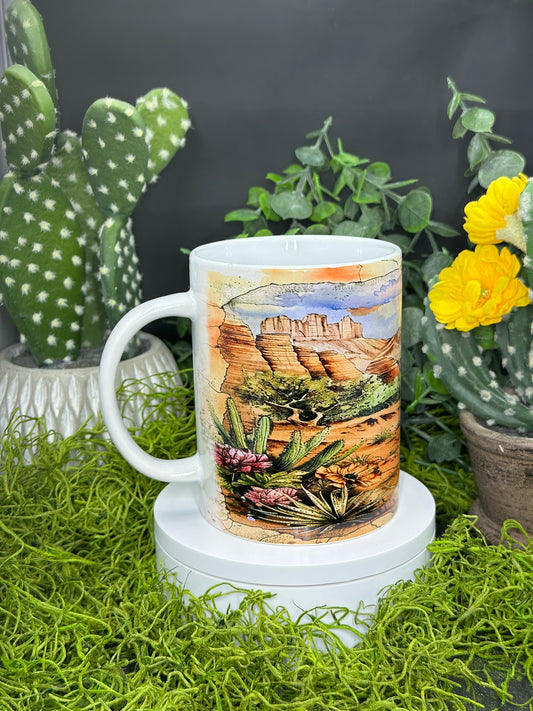 Vintage Desert 15oz Mug