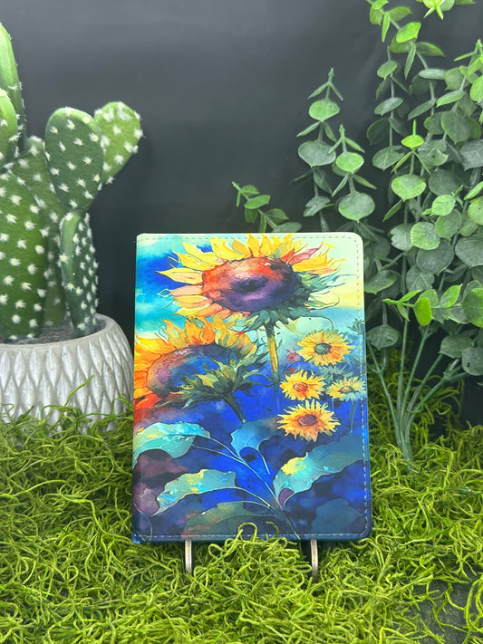 Watercolor Sunflowers Journal