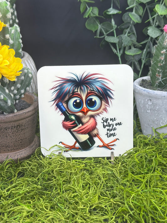 Sip Me Baby PDF, Square Coaster