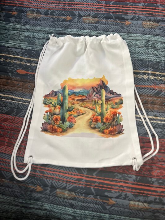 Surreal Desert Drive Backpack