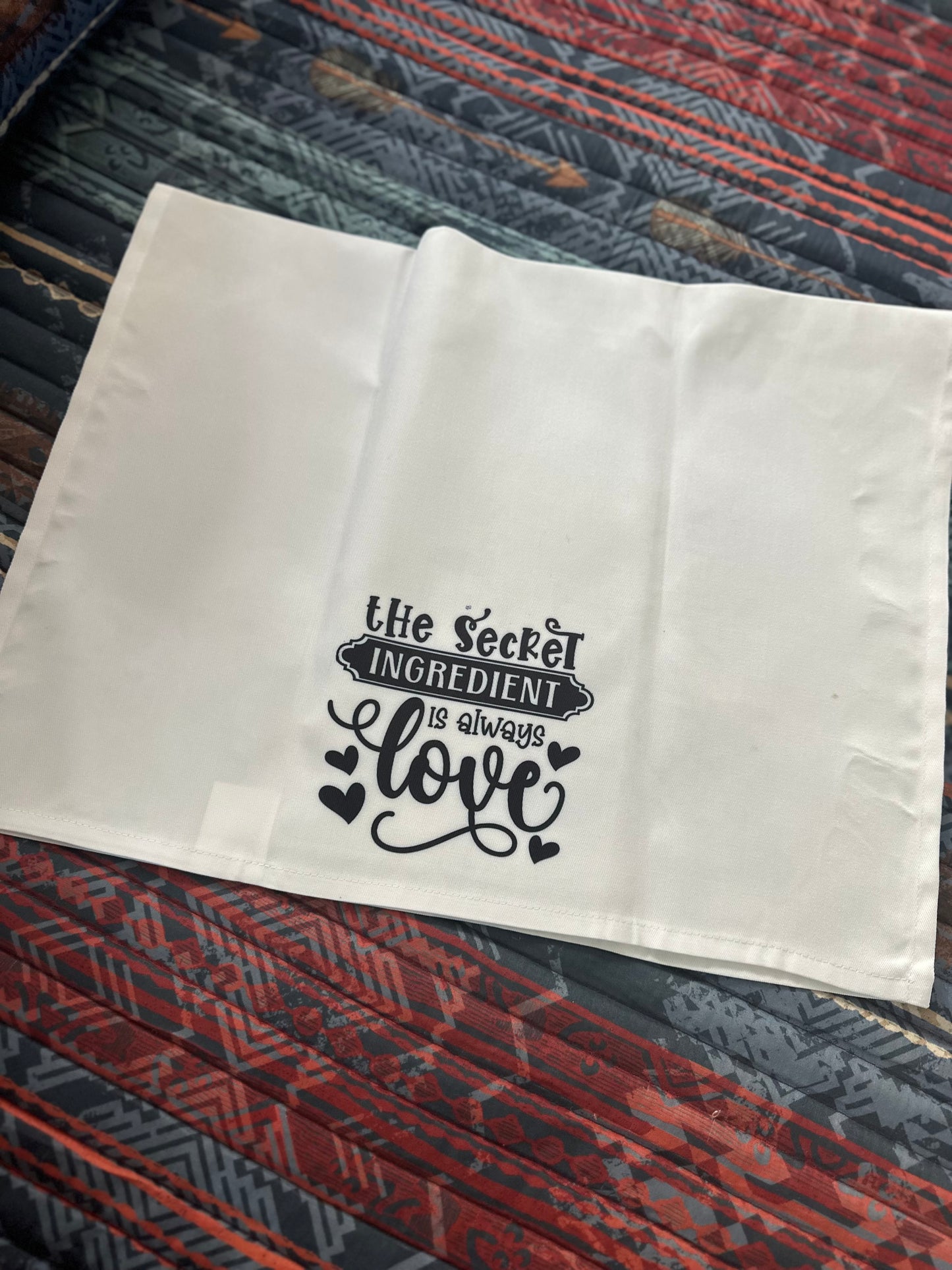 Wildflower Border Dish Towel