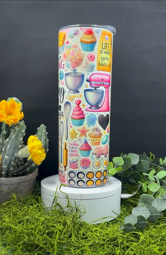 Baking Love Skinny Tumbler