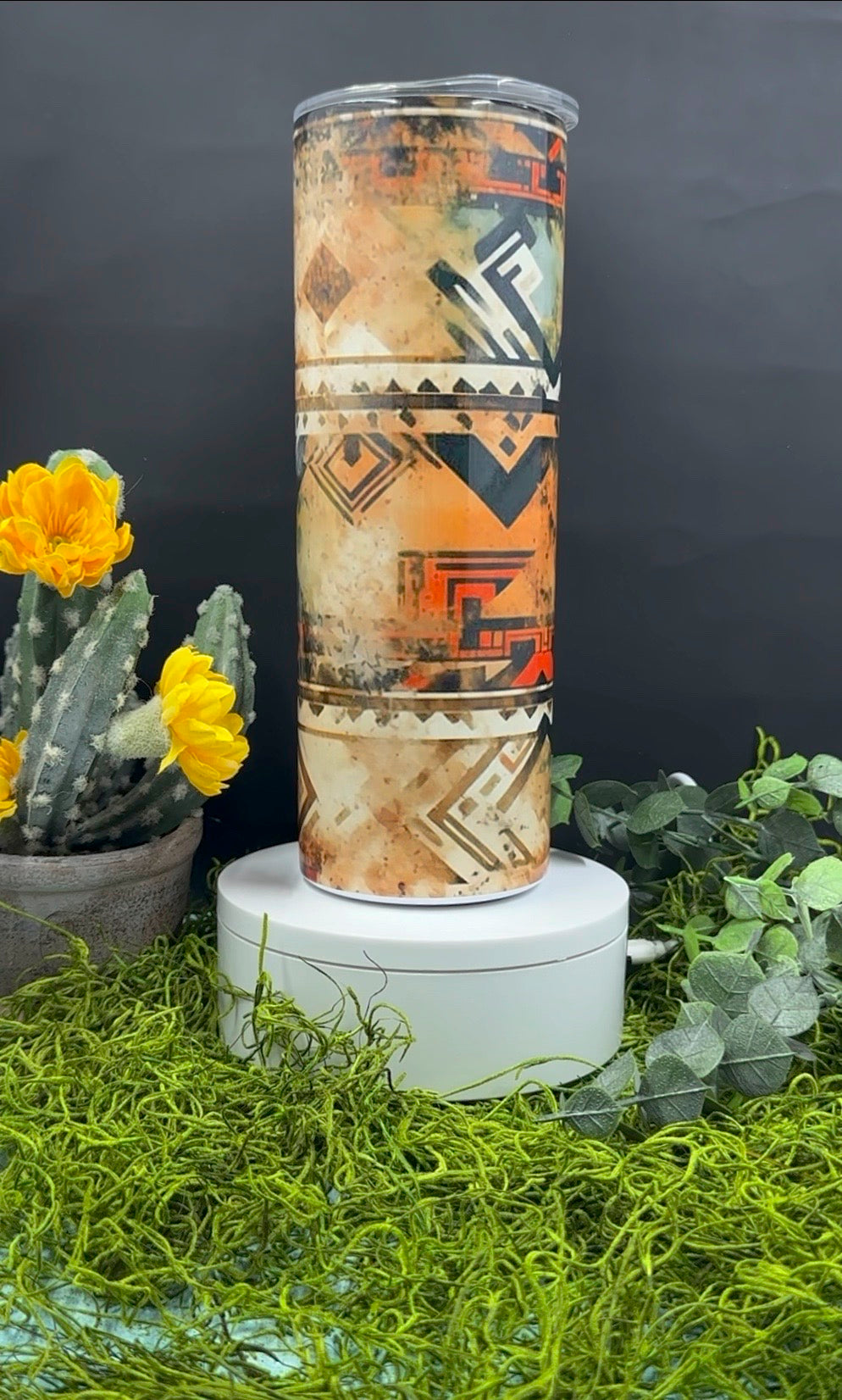 Aztec 2 Skinny Tumbler