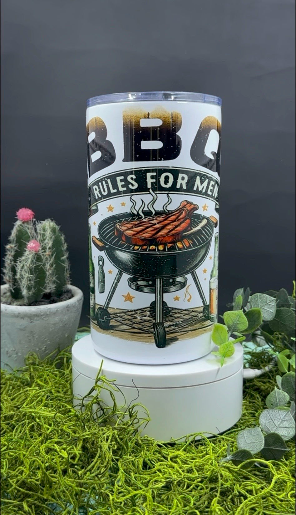 BBQ Rules Handled Tumbler