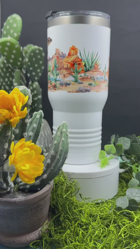 Cowboy Hat Tapered 22oz Tumbler